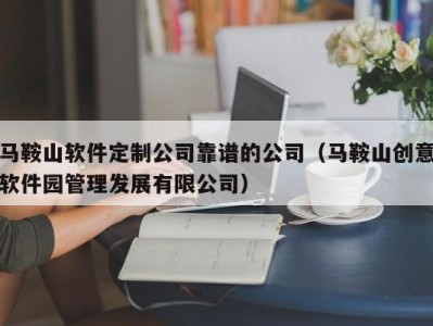 马鞍山软件定制公司靠谱的公司（马鞍山创意软件园管理发展有限公司）
