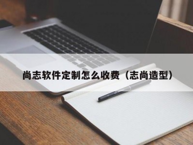 尚志软件定制怎么收费（志尚造型）