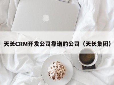 天长CRM开发公司靠谱的公司（天长集团）