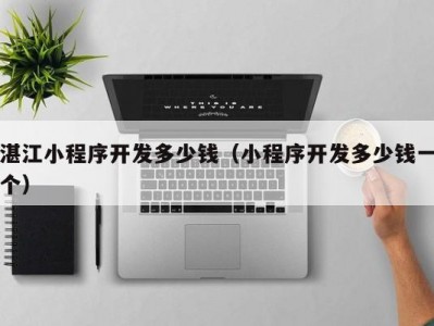 湛江小程序开发多少钱（小程序开发多少钱一个）